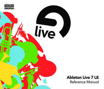Ableton Live 7 LE