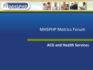 MHSPHP Metrics Forum