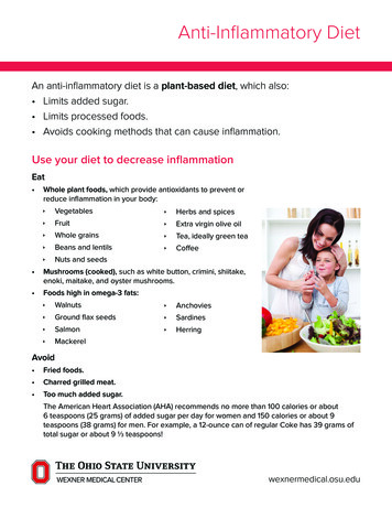 Anti-Inflammatory Diet - Osumc.edu