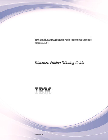 IBM SmartCloud Application Performance Management .