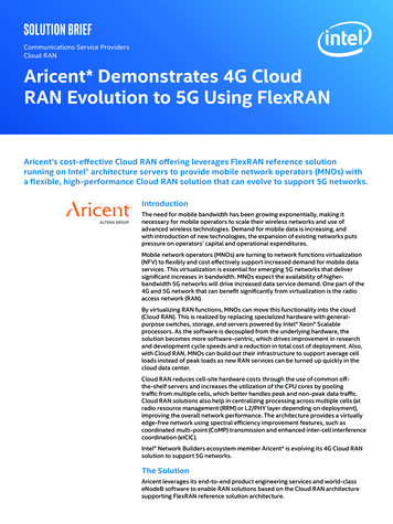 Aricent Demonstrates 4G Cloud RAN Evolution To 5G Using FlexRAN