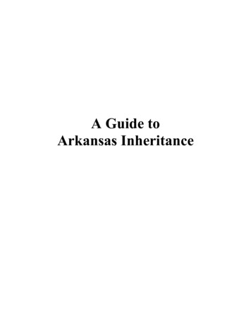 Arkansas Guide To Inheritance - EForms