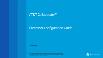 Customer Configuration Guide - AT&T Official Site