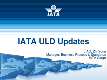 IATA ULD Updates