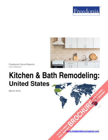 Freedonia Focus Reports Kitchen & Bath Remodeling