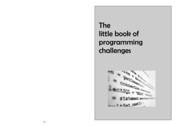 The Little Book Of Programming Challenges