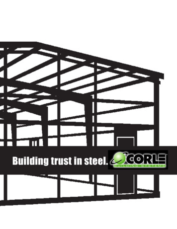 Building Trust In Steel.