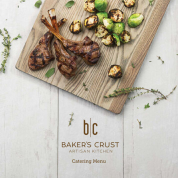 Artisan Catering - Baker's Crust