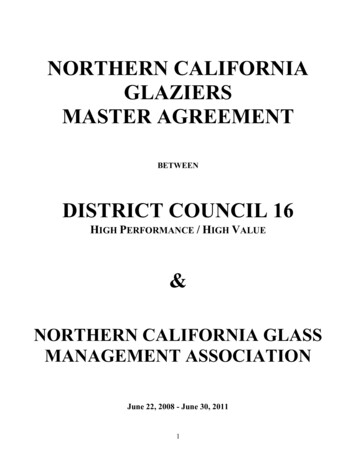 Glaziers NorCal Master Agreement 08 - DOL