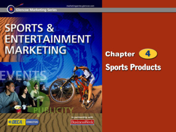 The Consumer And Sports Products - Quia