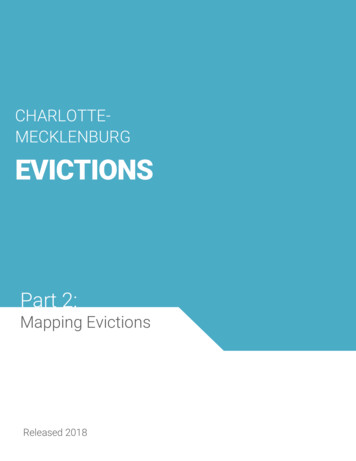 Charlotte- Mecklenburg Evictions