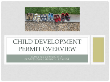 Child Development Permit Overview - Cal State LA