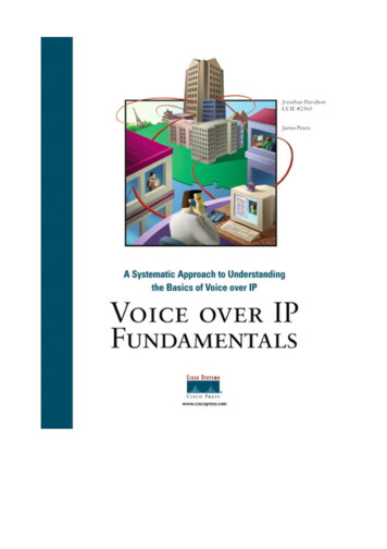 Cisco Voice Over IP Fundamentals - Doc.lagout 