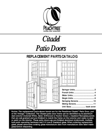 Citadel Patio Doors - PWDService