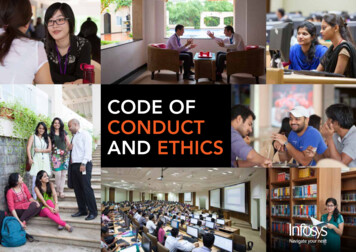 CODE OF CONDUCT AND ETHICS - Infosys