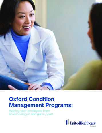 Oxford Condition Management 
