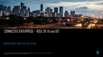 Connected Enterprise Role Of AI And IoT Sunil David