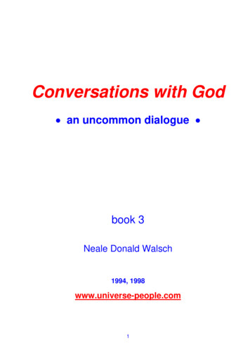 Conversations With God - WordPress 