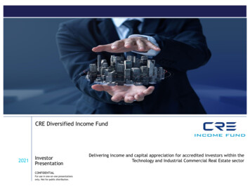 CRE Diversified Income Fund