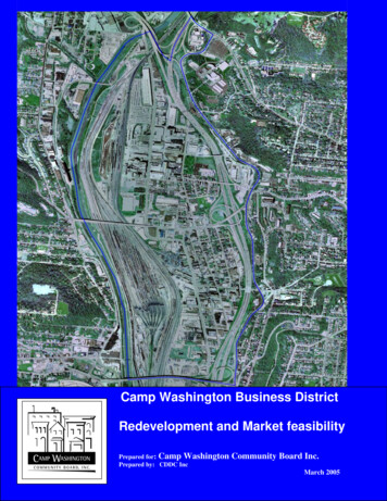 Camp Washington Business District Redevelopment And 