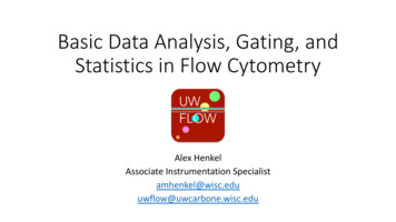 Basic Data Analysis, Gating, And Statistics In Flow Cytometry