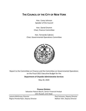 THE COUNCIL OF THE CITY OF NEW YORK
