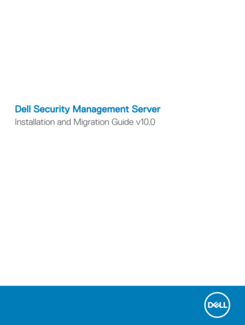 Dell Security Management Server