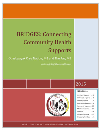 BRIDGES: Connecting Community Health Supports