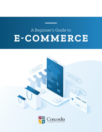 A Beginner’s Guide To E-Commerce