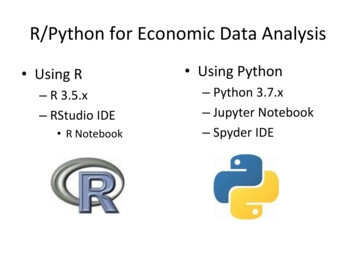 R/Python For Economic Data Analysis