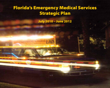 Florida’s Emergency Medical Services Strategic Plan