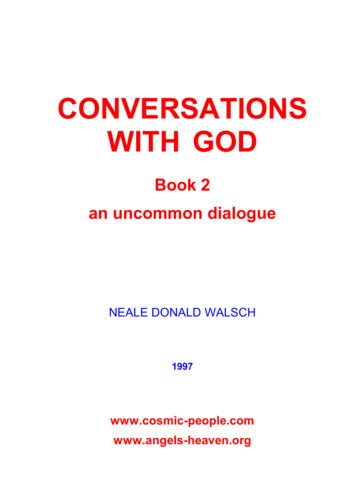 CONVERSATIONS WITH GOD - AbundantHope 