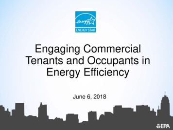Engaging Commercial Tenants And Occupants In Energy 