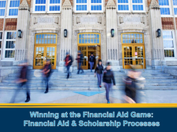 Financial Aid: The Process - Copper Hills High School