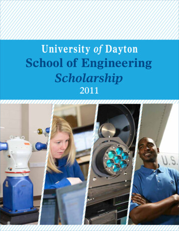 School Of Engineering Scholarship