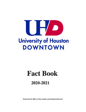 Fact Book 2020-2021 - UHD