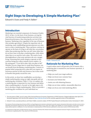 Eight Steps To Developing A Simple Marketing Plan