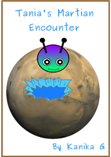 Tania's Martian Encounter - Free Kids Books