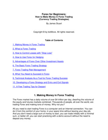 Forex For Beginners: How To Make Money In Forex Trading .