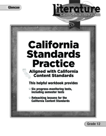 California Standards Practice - Glencoe 