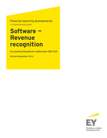 A Comprehensive Guide Software Revenue Recognition