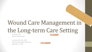Wound Care Management In The Long -term Care Setting