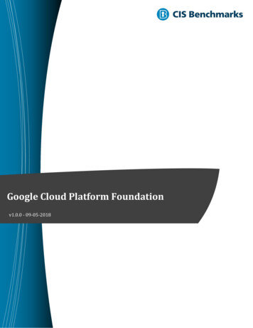 Google Cloud Platform Foundation Benchmark - Lacework