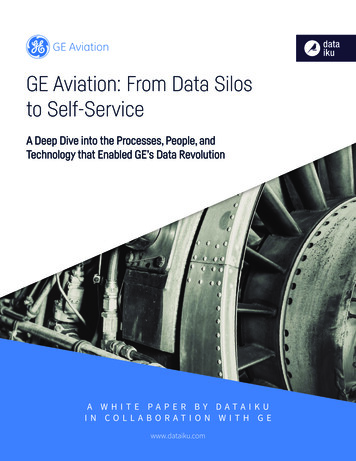 GE Aviation: From Data Silos To Self-Service