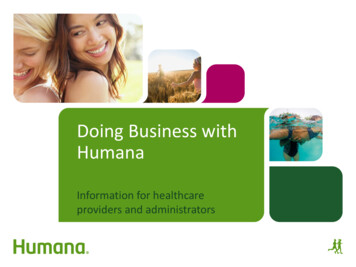 Doing Business With Humana