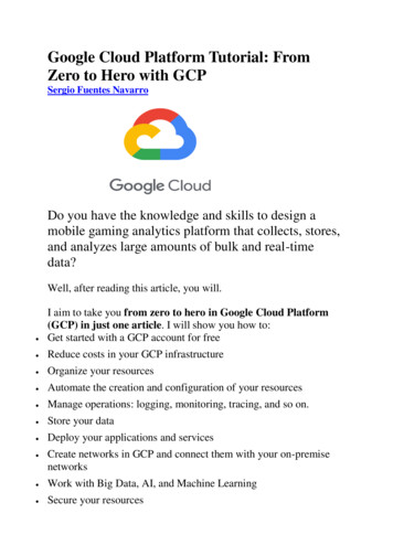 Google Cloud Platform Tutorial: From Zero To Hero With GCP