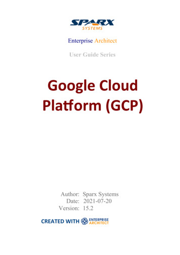 Google Cloud Platform - Enterprise Architect