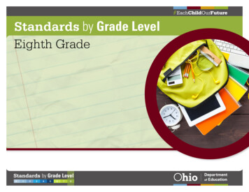 Standards By Grade Level - Eighth Grade - Ohio