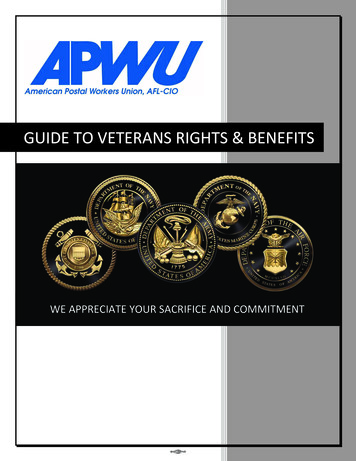 GUIDE TO VETERANS RIGHTS & BENEFITS