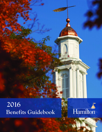 Hamilton 2016 Benefits Guidebook